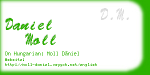 daniel moll business card